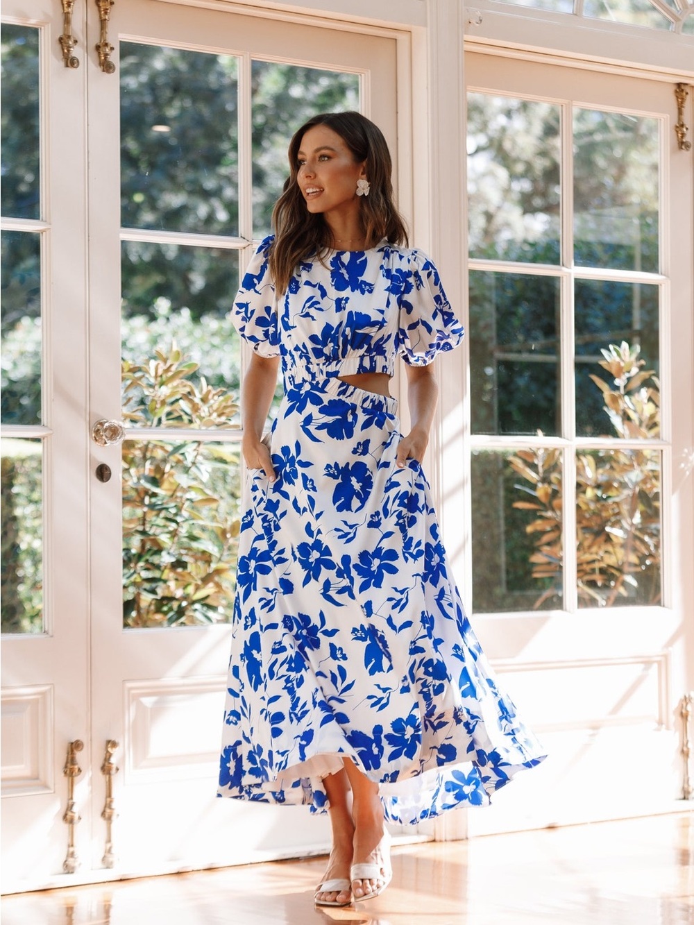 Petal & pup Aminah Puff Sleeve Dress